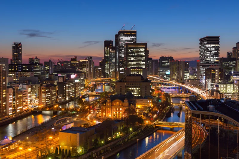 Osaka - Khung cảnh tuyệt đẹp